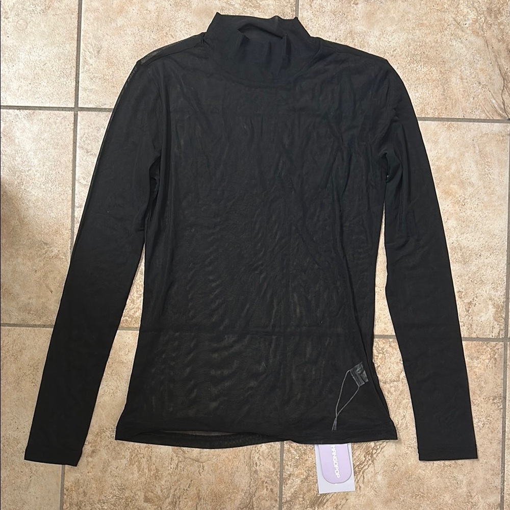 Sheer Long Sleeve